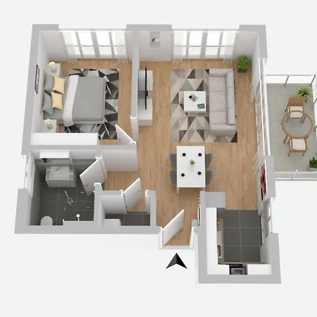 Lindenhof- Silbermoewe דירה